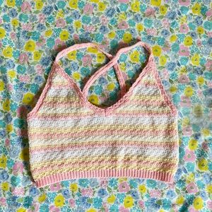 super cute knitted cami top